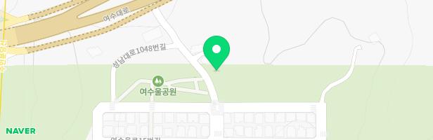 여수울 어린이놀이터 지도 이미지