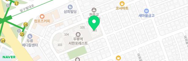 서한포레스트 어린이놀이터1 지도 이미지