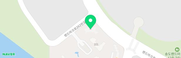 송도럭스오션SK 101동뒤 지도 이미지