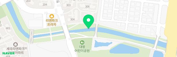 세곡천 사면놀이터 지도 이미지