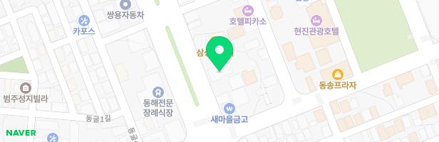 모넬로 동해점 지도 이미지