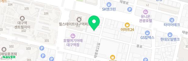 힐스테이트 대구역 퍼스트1차 102동 지상4층 어린이놀이터2 지도 이미지