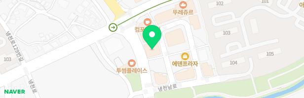 샤브마니아진해점실내놀이시설 지도 이미지