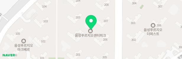 음성푸르지오센터피크 어린이놀이터 1 지도 이미지
