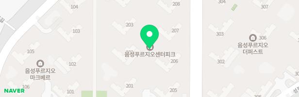 음성푸르지오센터피크 어린이놀이터 2 지도 이미지
