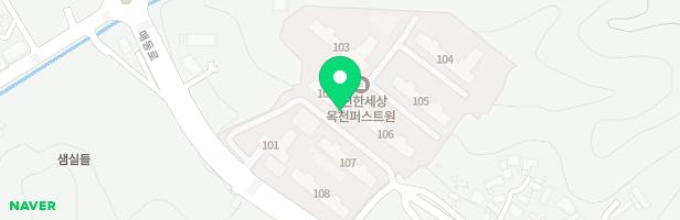 e편한세상옥천퍼스트원 어린이놀이터2(108동 앞) 지도 이미지
