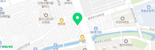 허니마운틴 울산점 지도 이미지