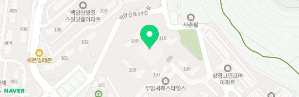 부암 서희스타힐즈 어린이놀이터1 지도 이미지