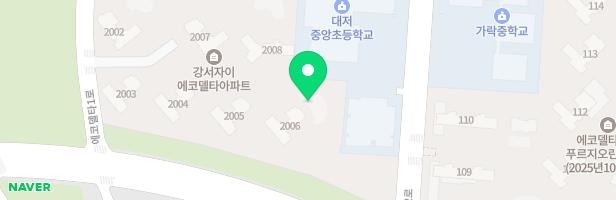 강서자이 에코델타 어린이놀이터 3 지도 이미지