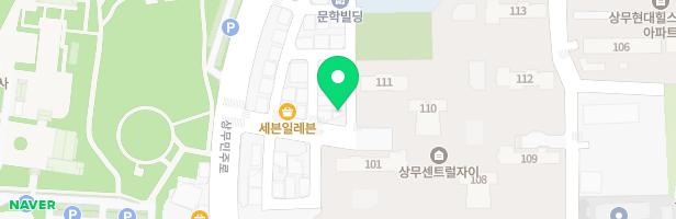 GS상무센트럴자이아파트 어린이놀이터2 지도 이미지