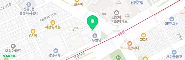 꿀잼키즈룸성남신흥점 지도 이미지