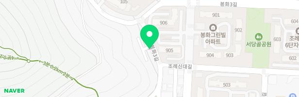 봉화산공원(신월지구) 지도 이미지