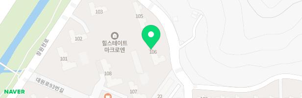 힐스테이트 마크로엔 아이숲 지도 이미지