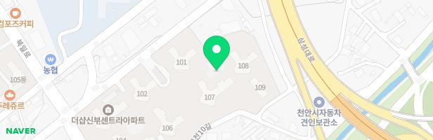 더샵신부센트라아파트 어린이놀이터2 지도 이미지