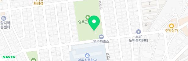 염주근린공원 놀이터 지도 이미지