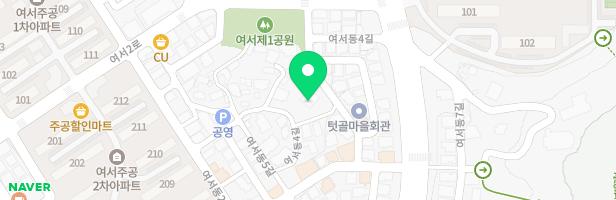 우정교육 실내놀이터 지도 이미지