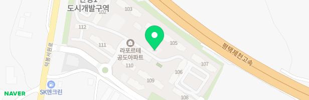 라포르테공도아파트 어린이놀이터2 지도 이미지