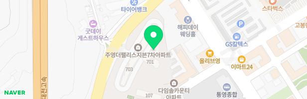 주영더팰리스지븐아파트 실외어린이놀이시설2 지도 이미지