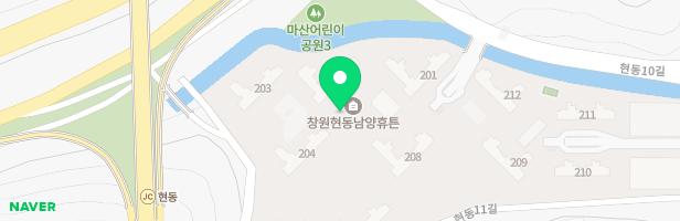 창원현동남양휴튼아파트 어린이놀이터1(204동앞) 지도 이미지