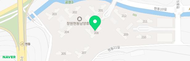 창원현동남양휴튼아파트 유아놀이터(어린이집) 지도 이미지
