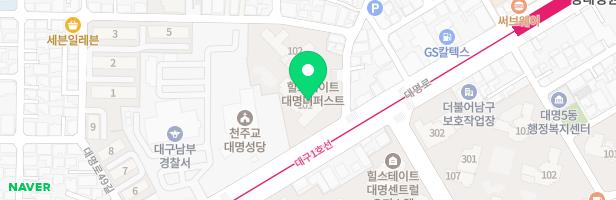 힐스테이트 대명역 어린이놀이터 지도 이미지