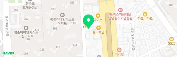 꿀잼키즈룸 평촌점 지도 이미지