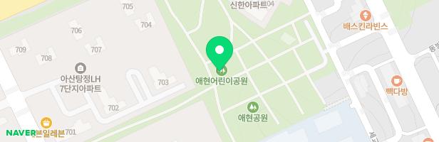 애현근린공원 물놀이터 지도 이미지