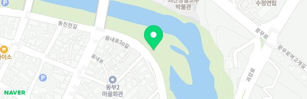 동진천 어린이놀이공간 지도 이미지