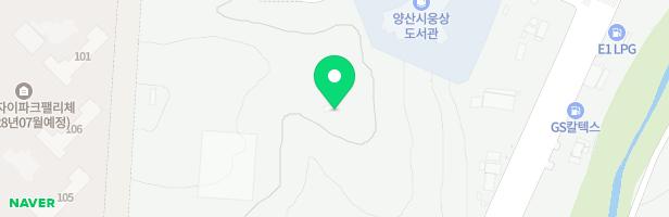 웅상센트럴파크물놀이장 어린이놀이터 지도 이미지
