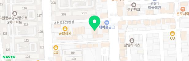 다드림 실내놀이시설 지도 이미지