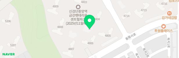 검단중앙역금강펜테리움센트럴아파트 어린이놀이터3(4804~4806동) 지도 이미지