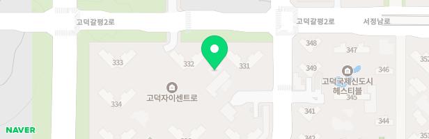 고덕자이센트로 자연놀이터(어린이놀이터 2) 지도 이미지