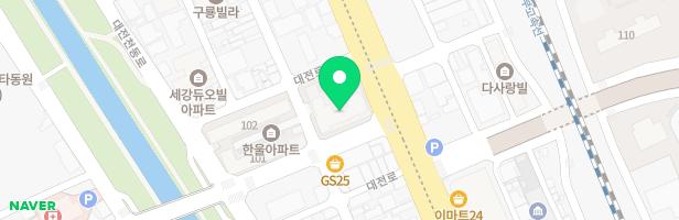 대전스카이자이르네아파트 어린이놀이터 지도 이미지