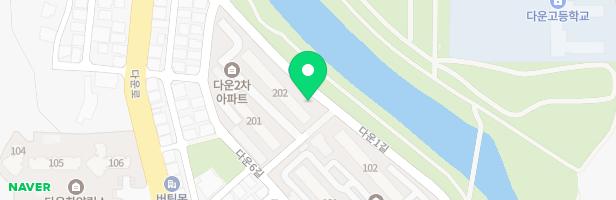 울산다운2지구A-5블록공공주택 508동 사이 유아놀이터 지도 이미지