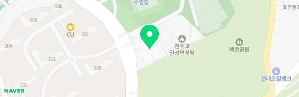 전주푸른샘유치원 야외생태놀이터 지도 이미지