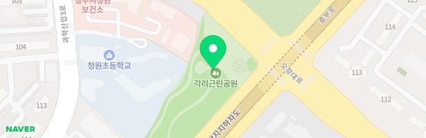 각리공원 물놀이장 지도 이미지