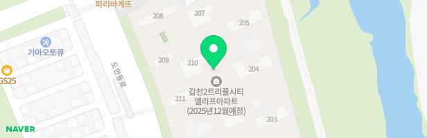 트리풀시티 엘리프 어린이놀이터1 (204동~205동 사이) 지도 이미지