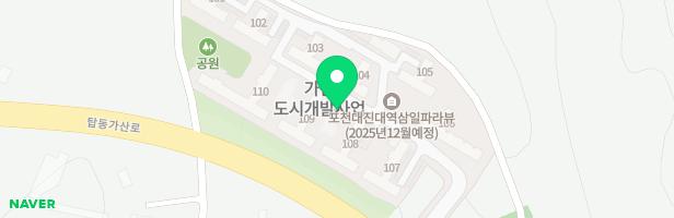 포천 삼일파라뷰(어린이놀이터2) 지도 이미지