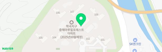 중해마루힐포레스트아파트 -어린이놀이터1 지도 이미지
