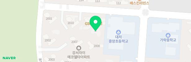 에코델타시티 푸르지오린 유아놀이터 지도 이미지