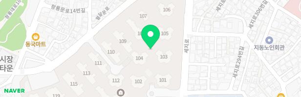 수원성중흥S-클래스아파트 어린이놀이터1 지도 이미지