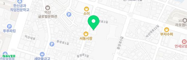이리남중교회 내 엘림키즈랜드 지도 이미지