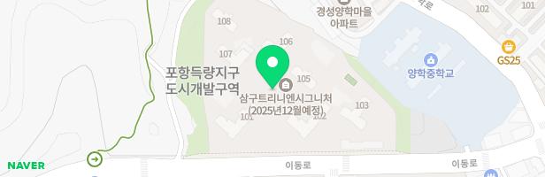 삼구트리니엔시그니처아파트 어린이놀이터1(101동) 지도 이미지