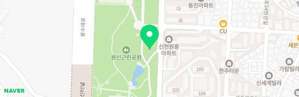 원신근린공원 어린이놀이터2 지도 이미지