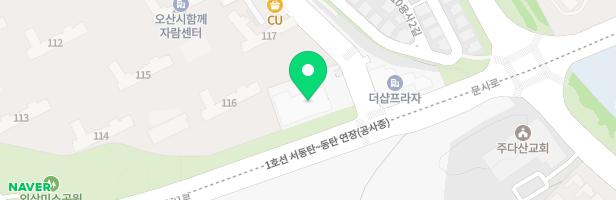 삼미별하유치원 실내놀이시설 지도 이미지