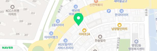누리마을감자탕울산서동점 지도 이미지
