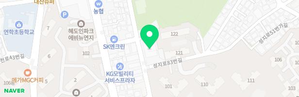 성광교회 놀이방 지도 이미지