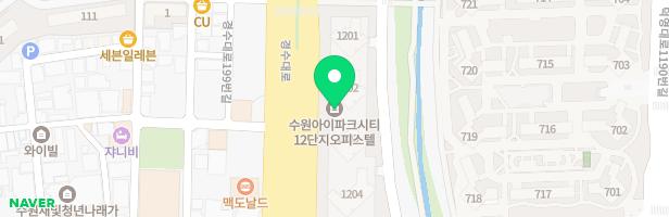 아틀란티스X수원센터점 지도 이미지