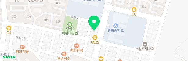 아이들세상어린이집 지도 이미지