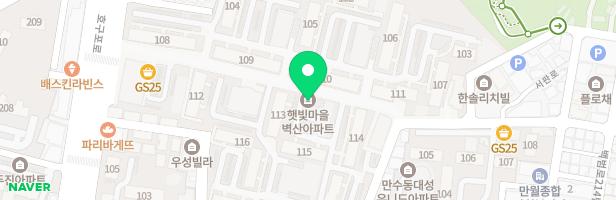 햇빛벽산아파트 102동 놀이터 지도 이미지